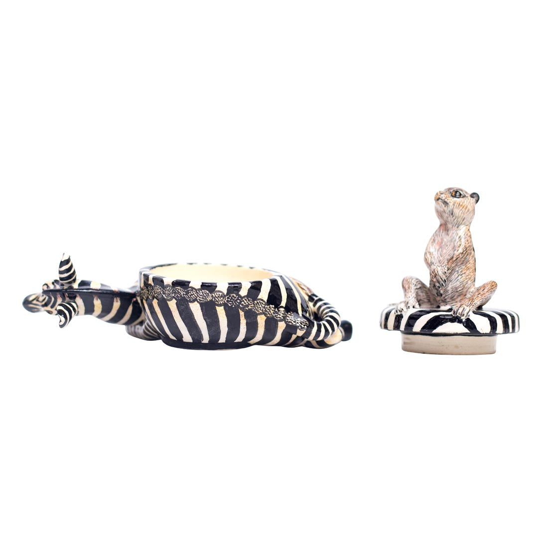 Monkey Zebra jewelry box