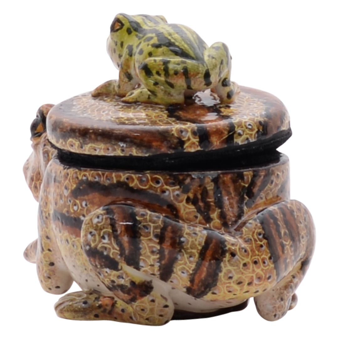 Frog jewelry box