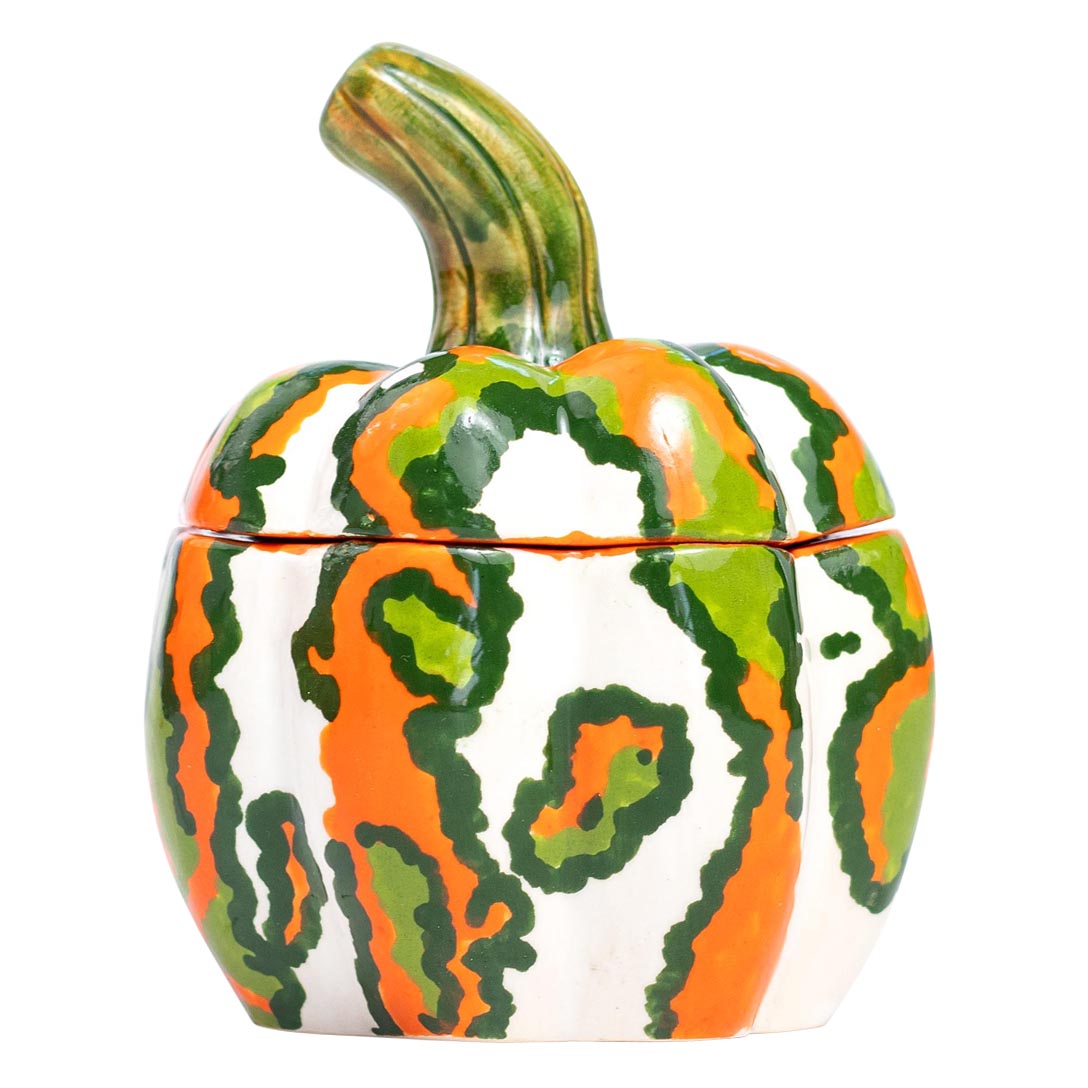 Autumn harvest pumpkin jewelry box