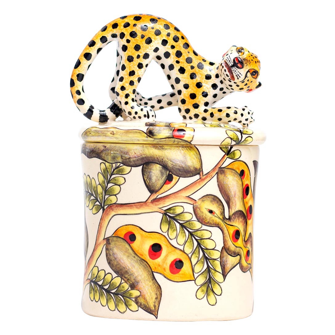 Cheetah jewelry box