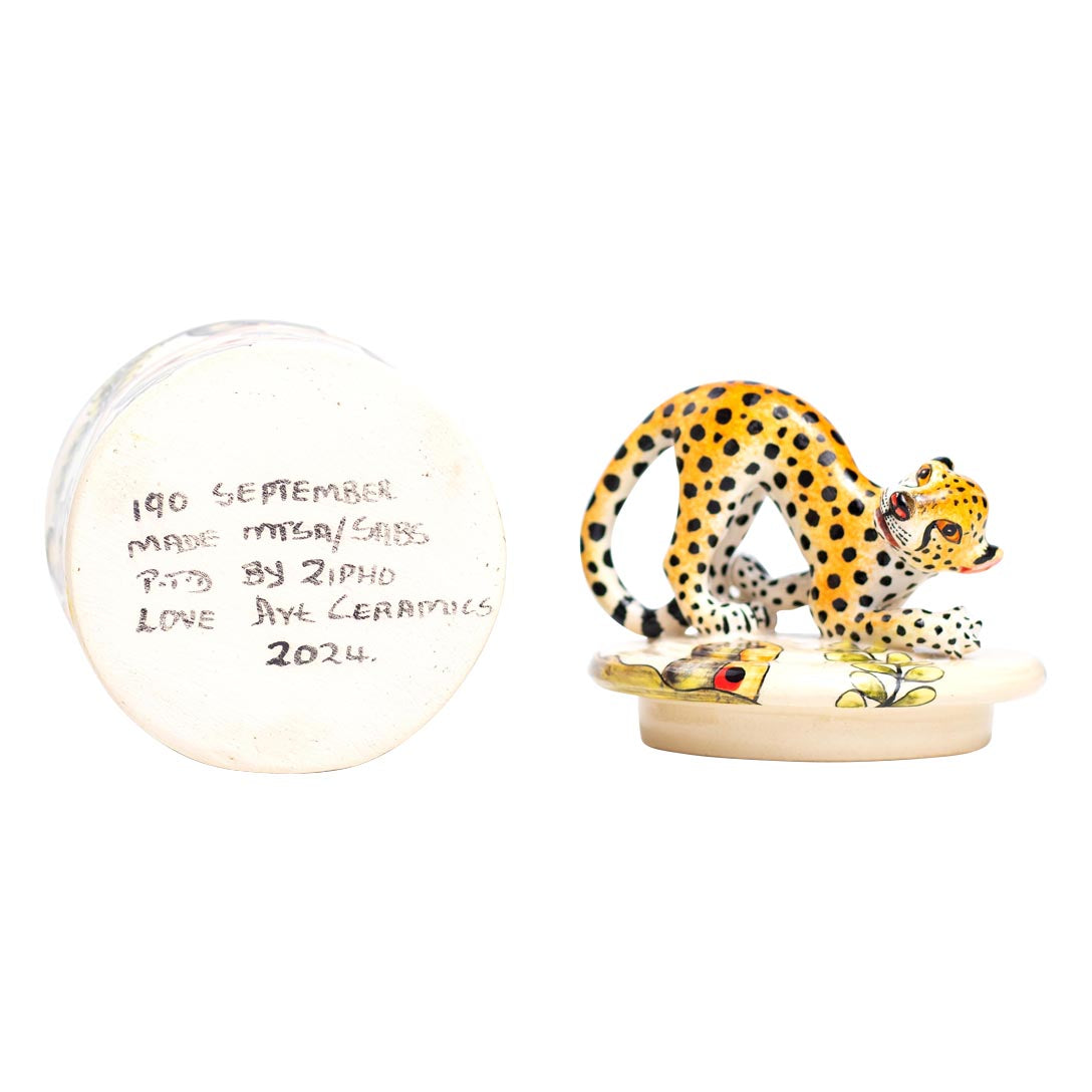 Cheetah jewelry box