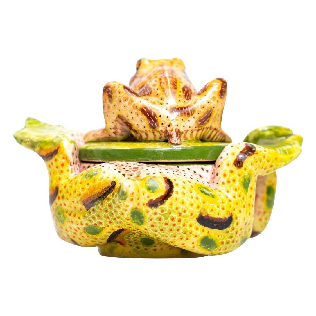 Small frog jewelry box