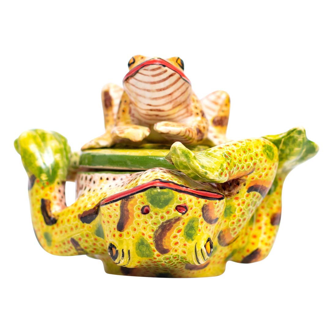 Small frog jewelry box