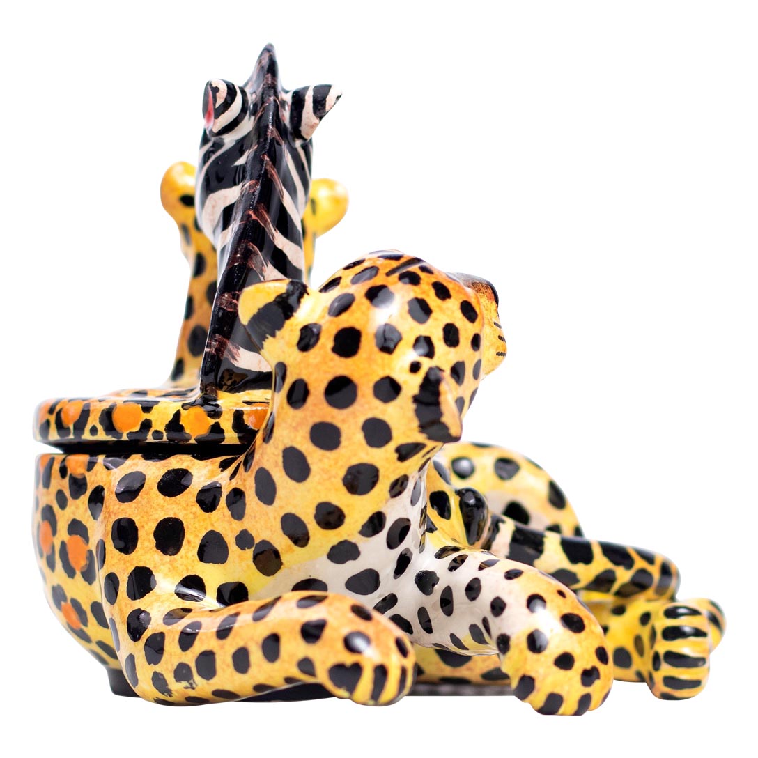 Leopard jewelry box