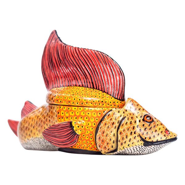 Small fish jewelry box - pascoegallery