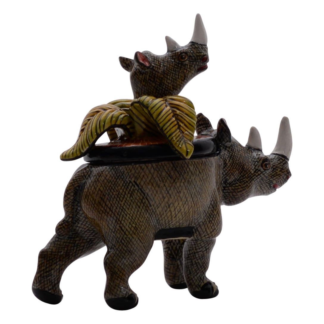 Rhino jewelry box