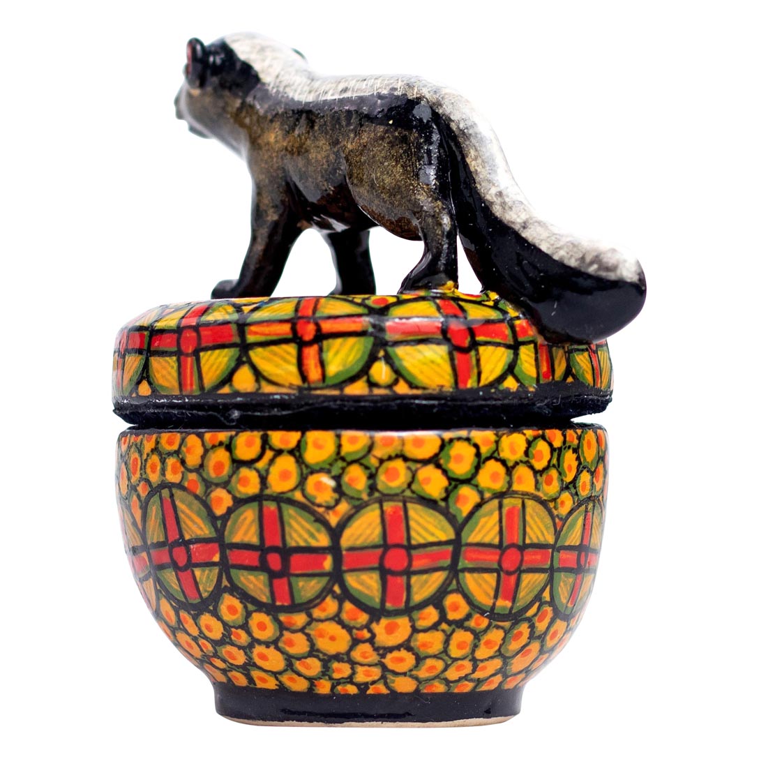 Small honey badger jewelry box