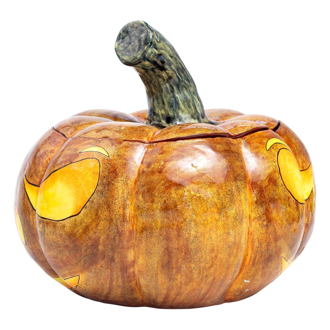 Halloween pumpkin tureen