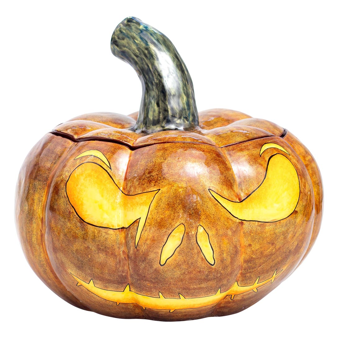 Halloween pumpkin tureen