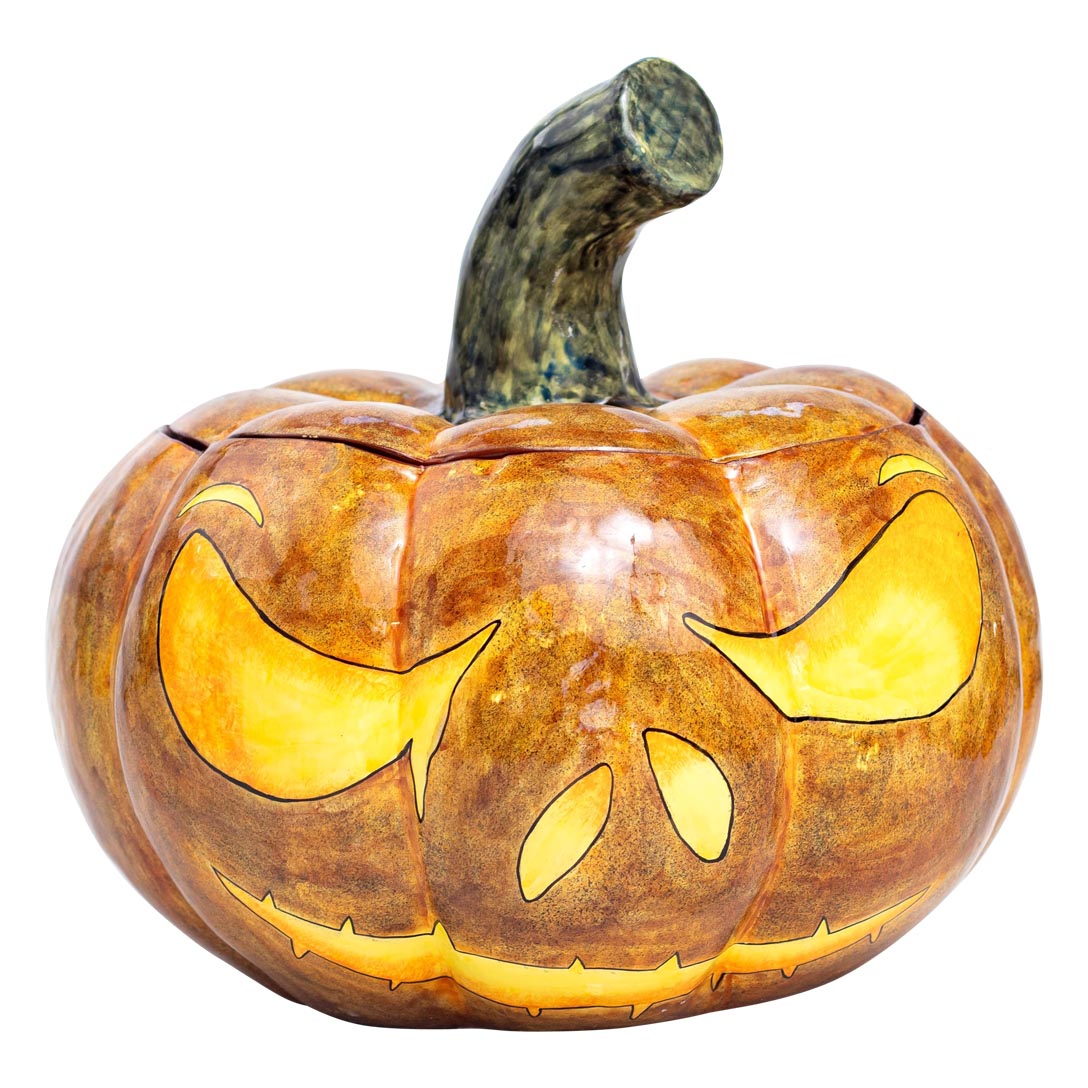 Halloween pumpkin tureen