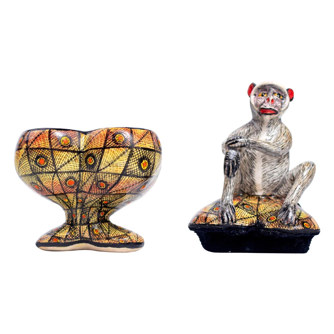 Small monkey jewelry box