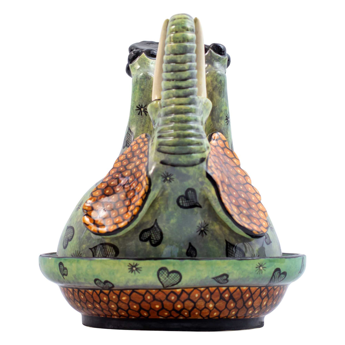 Elephant butterdish