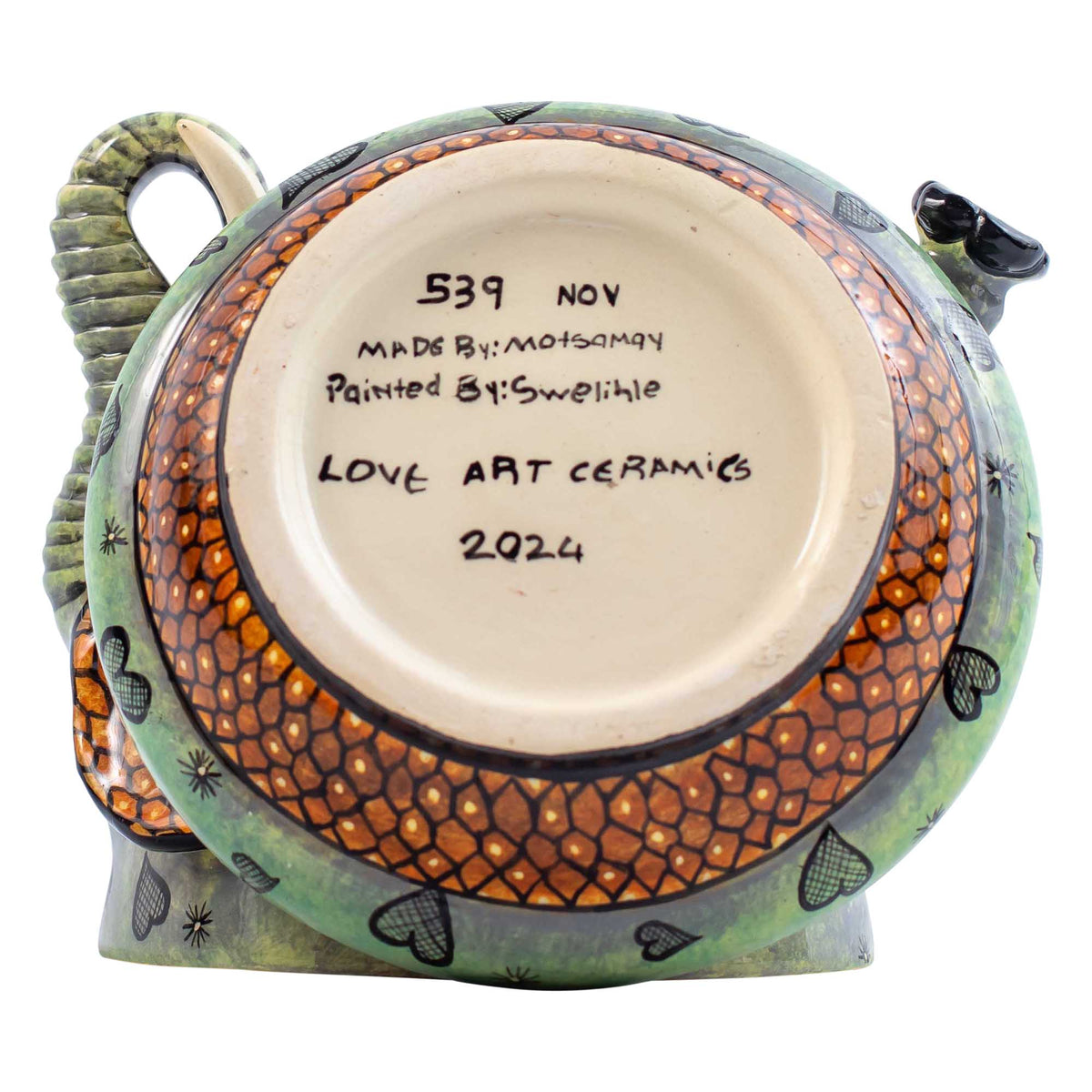 Elephant butterdish