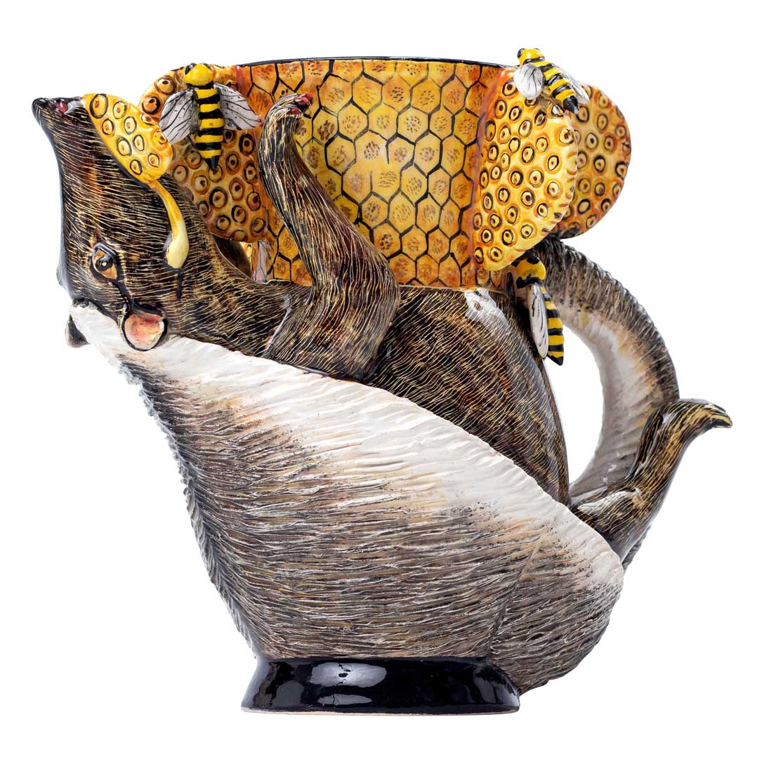 Honey badger vase