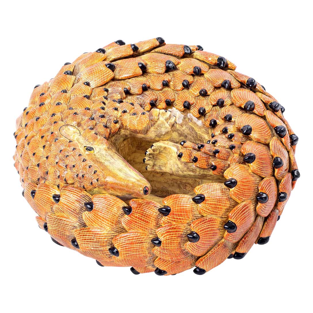 Pangolin sculpture