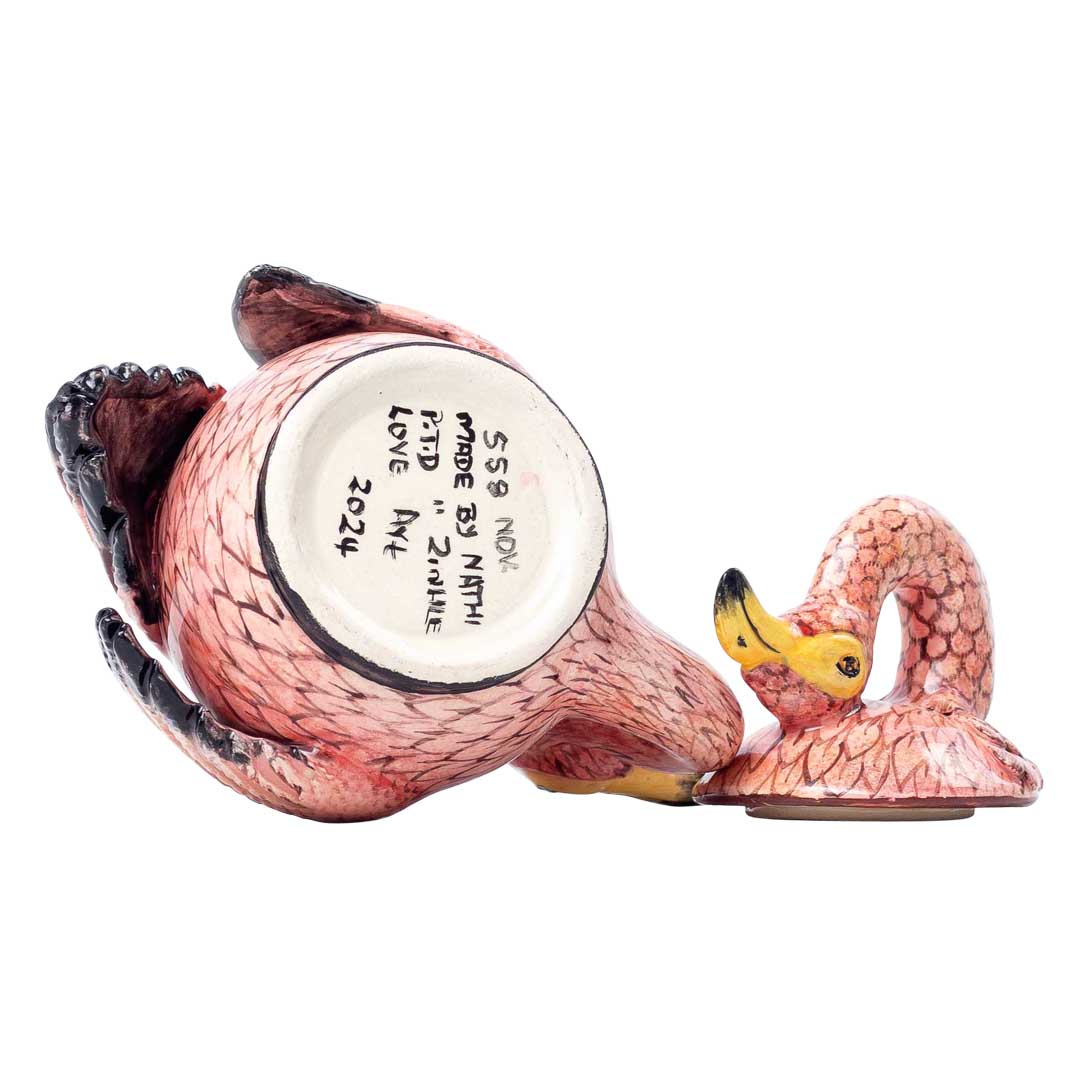 Flamingo jewelry box