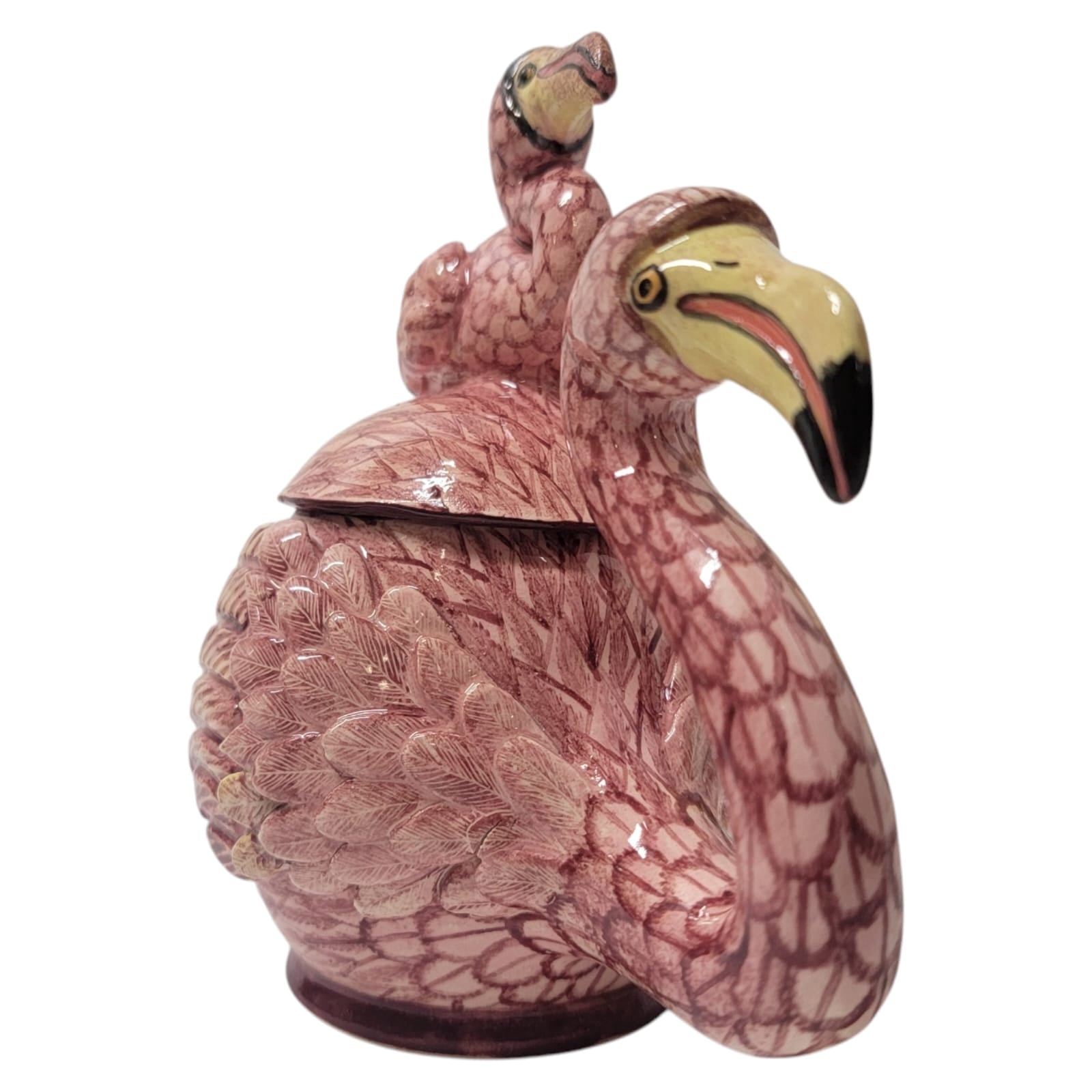 Flamingo jewelry box