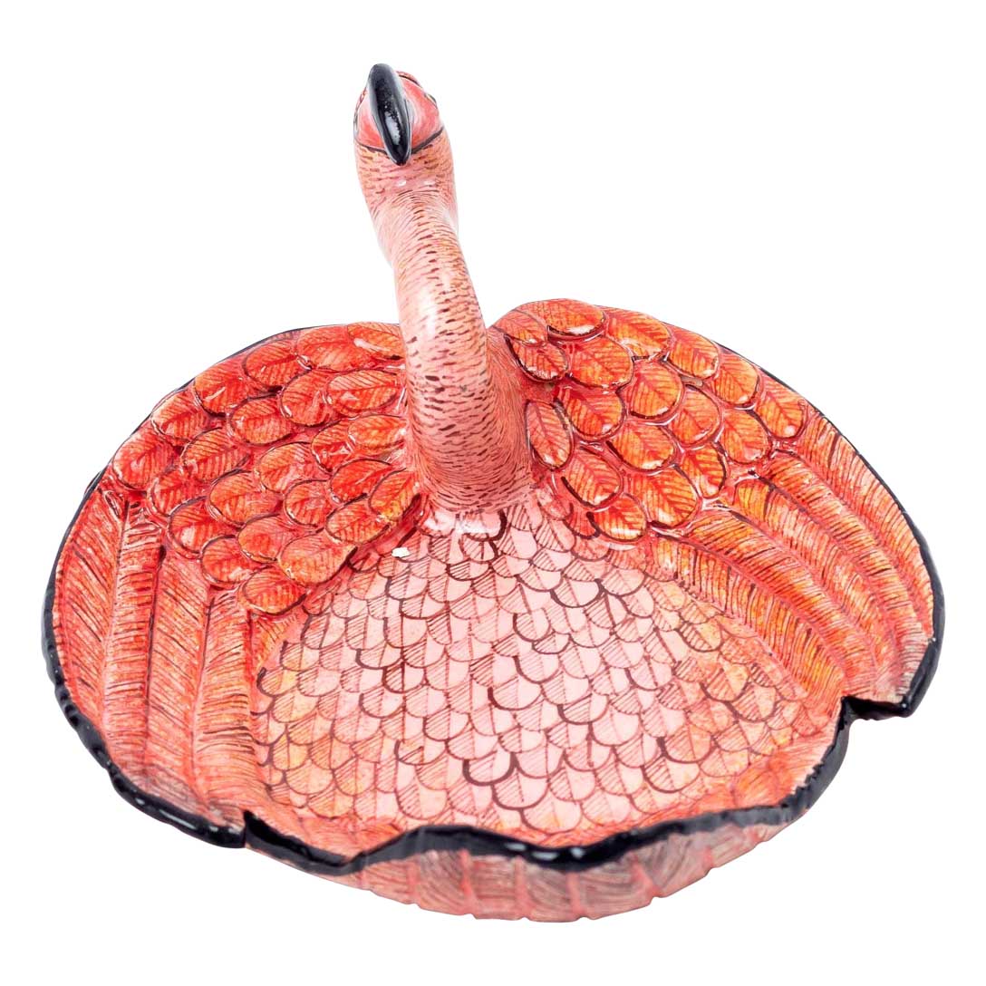 Flamingo, coin dish
