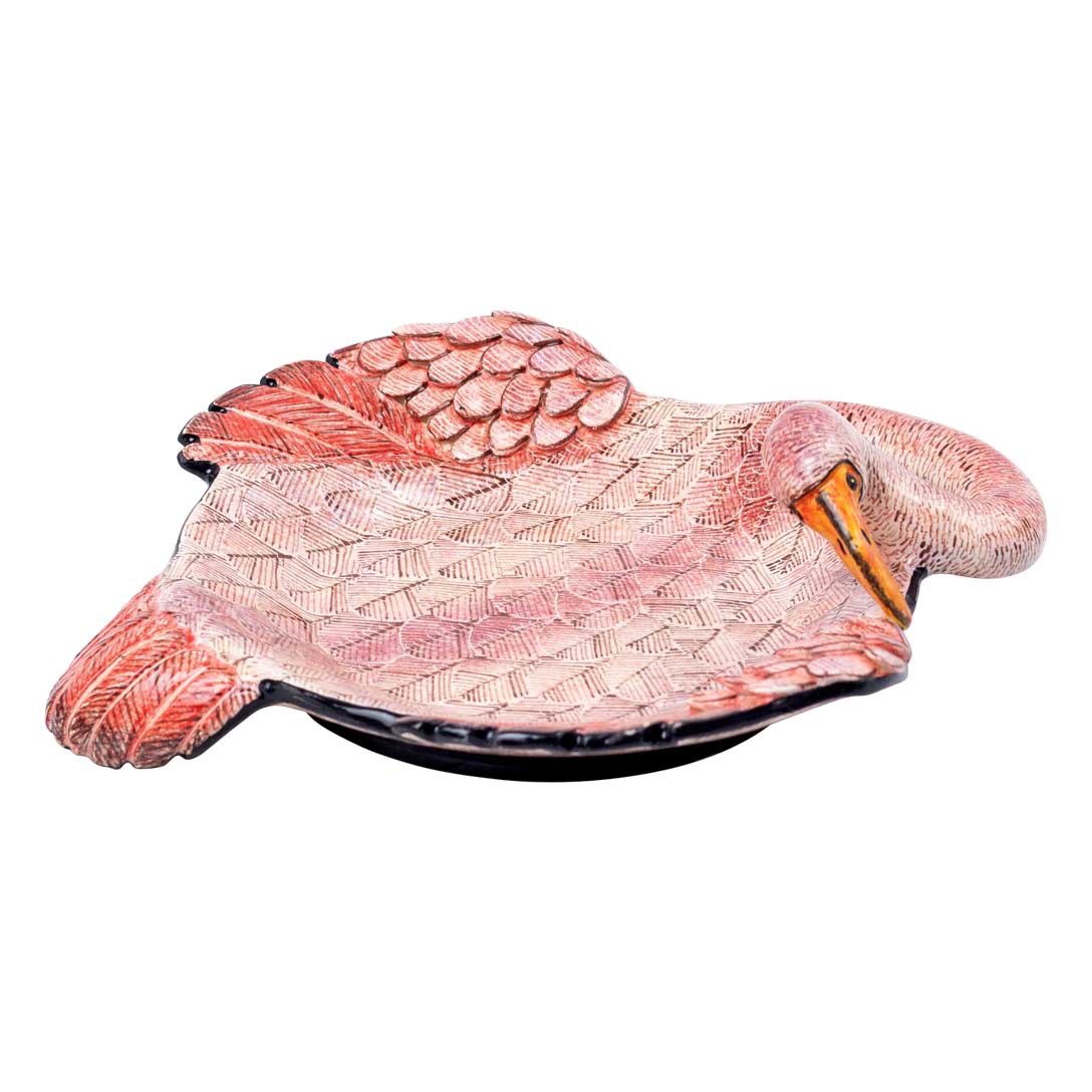 Flamingo, coin dish