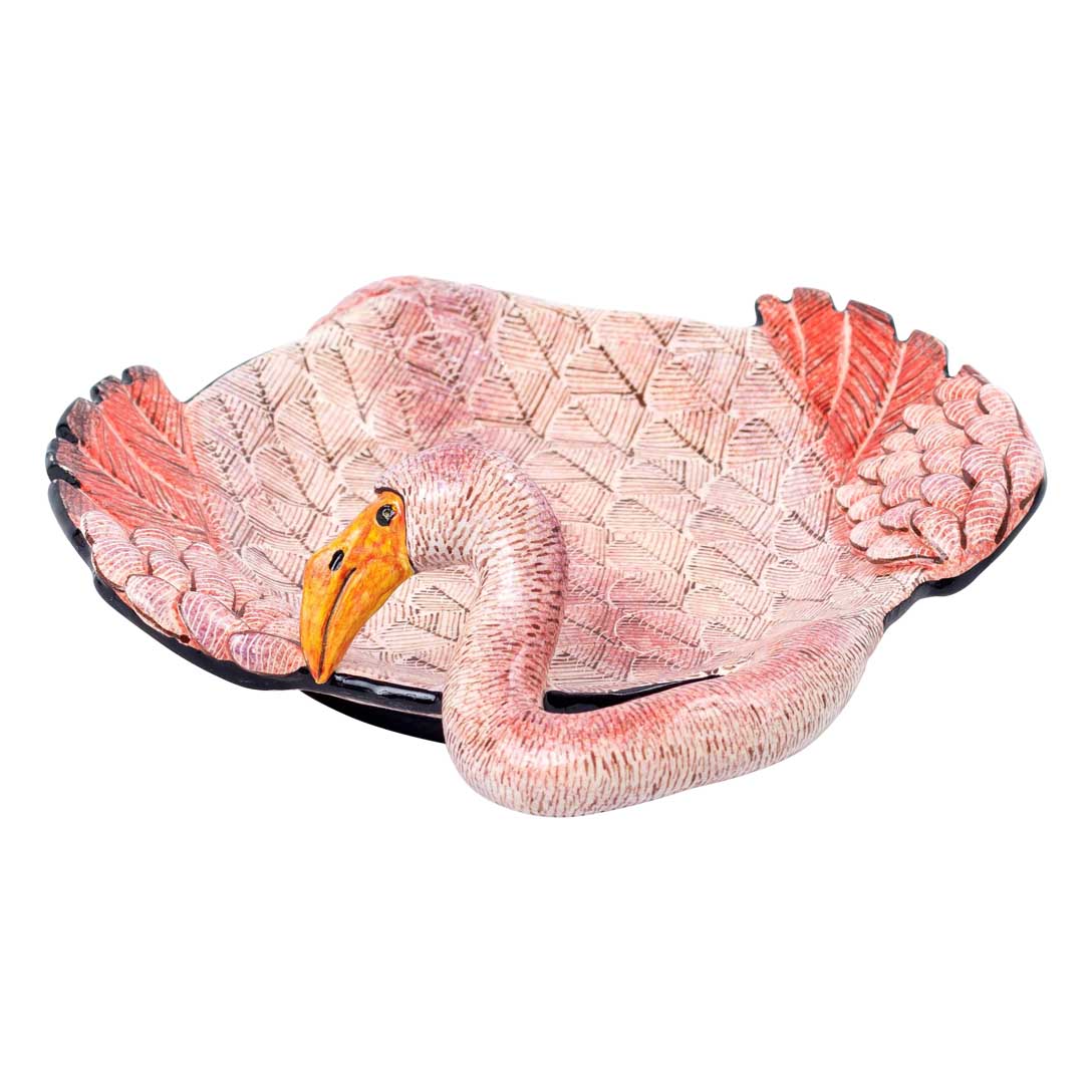 Flamingo, coin dish