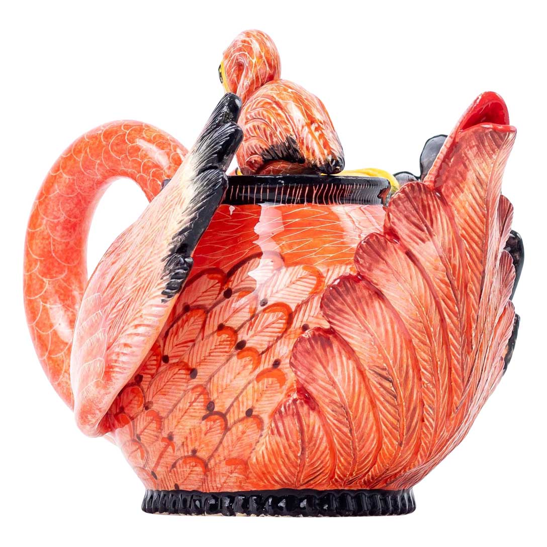 Flamingo teapot