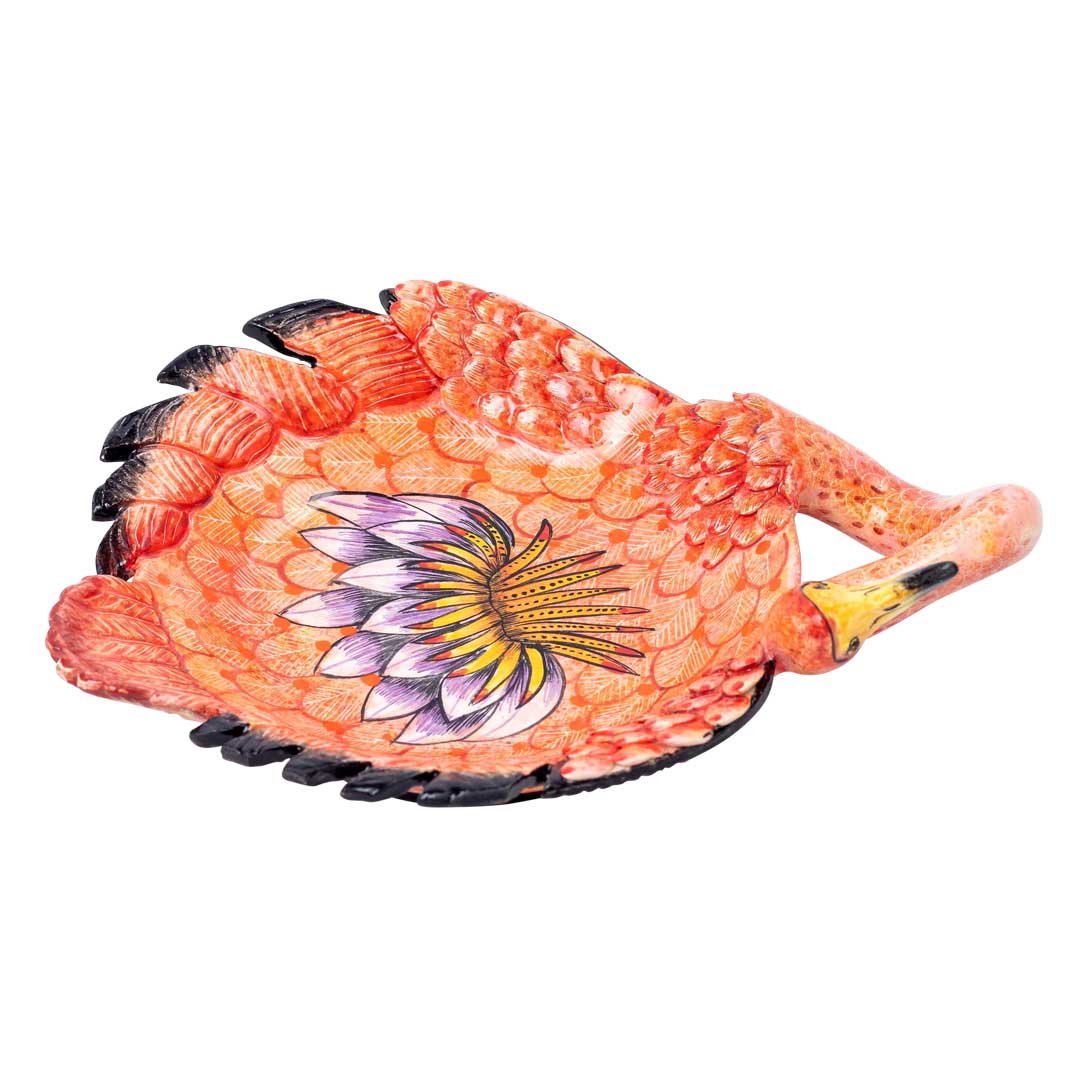 Flamingo coin dish