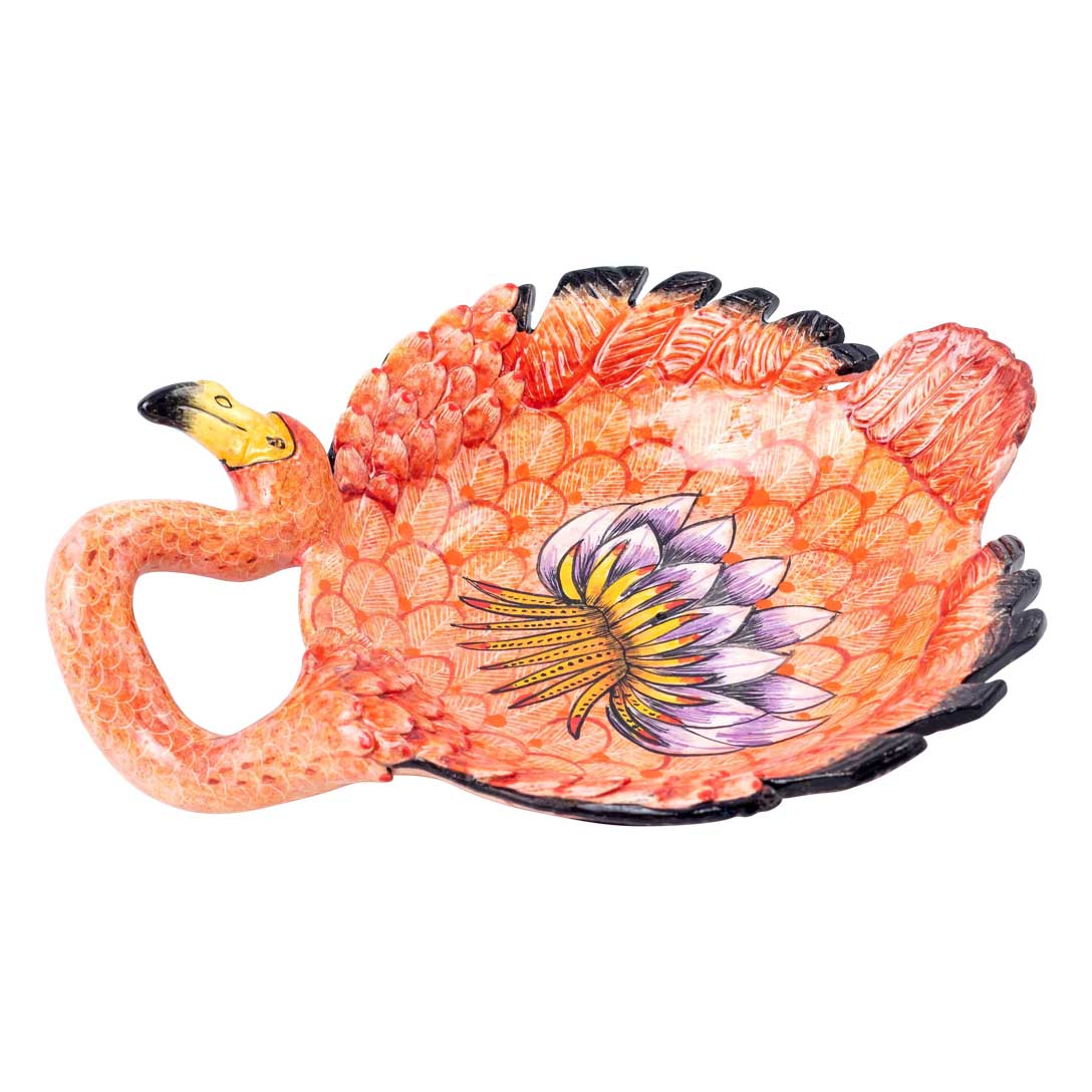 Flamingo coin dish