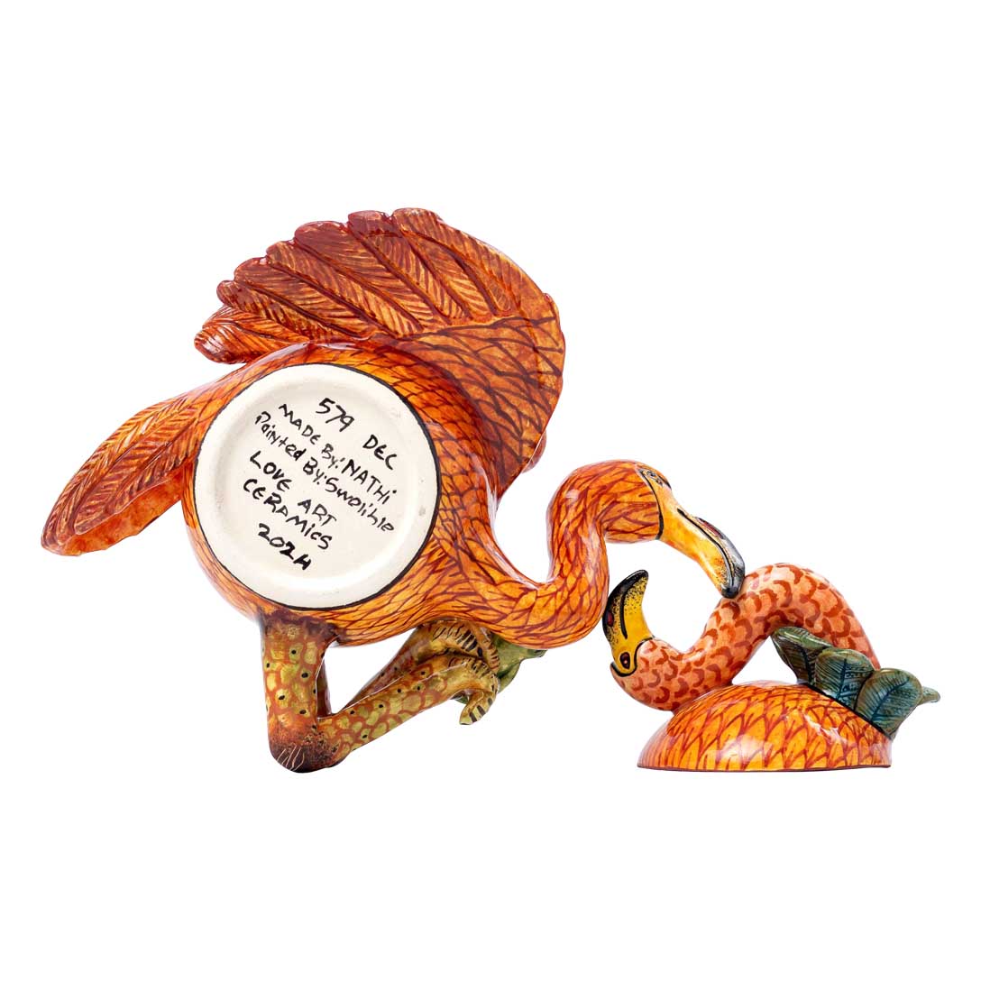 Flamingo jewelry box