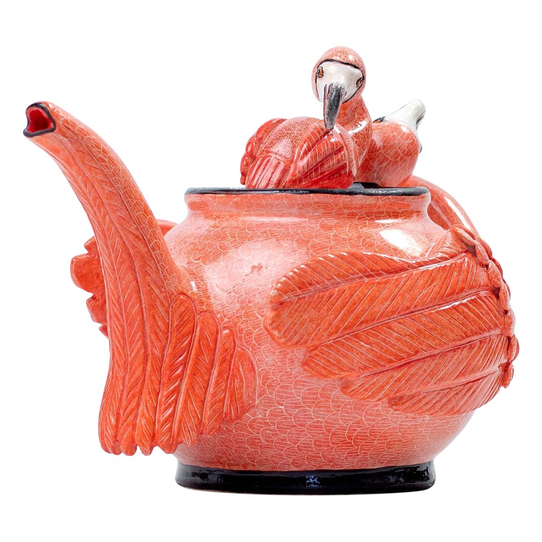 Flamingo teapot