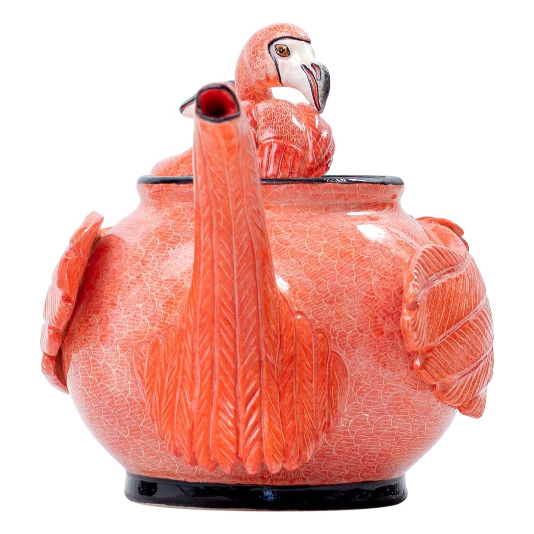 Flamingo teapot