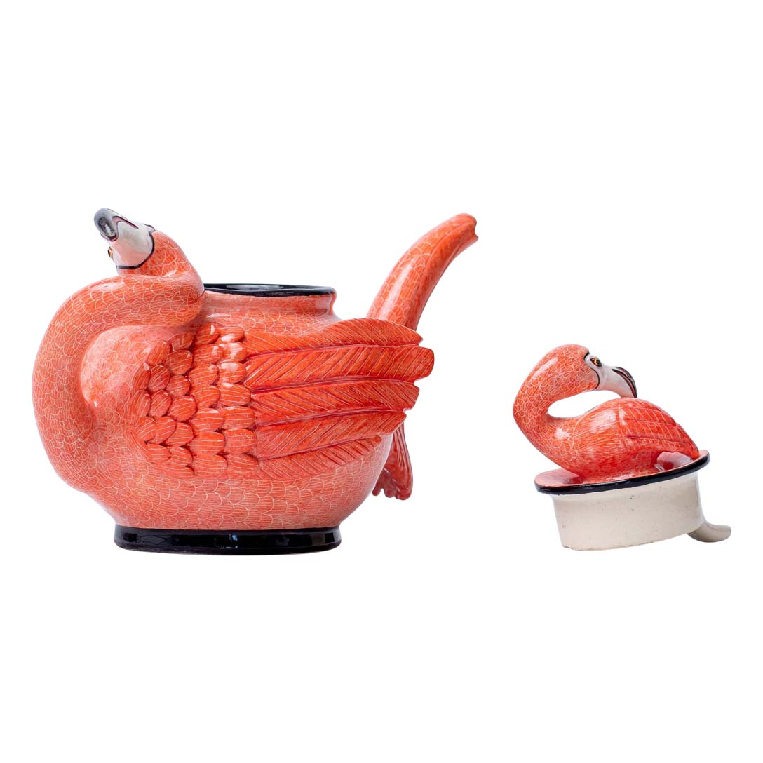 Flamingo teapot