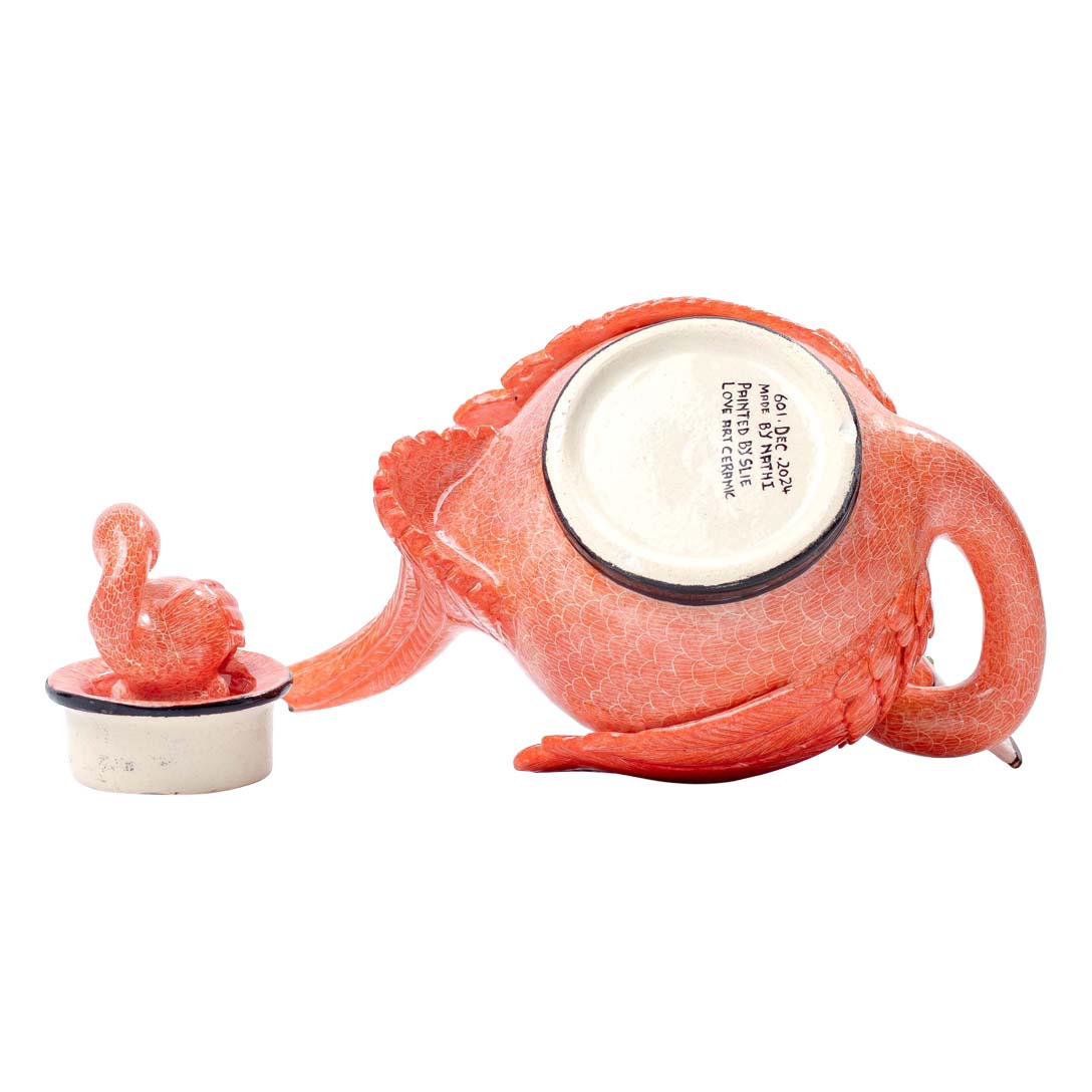 Flamingo teapot