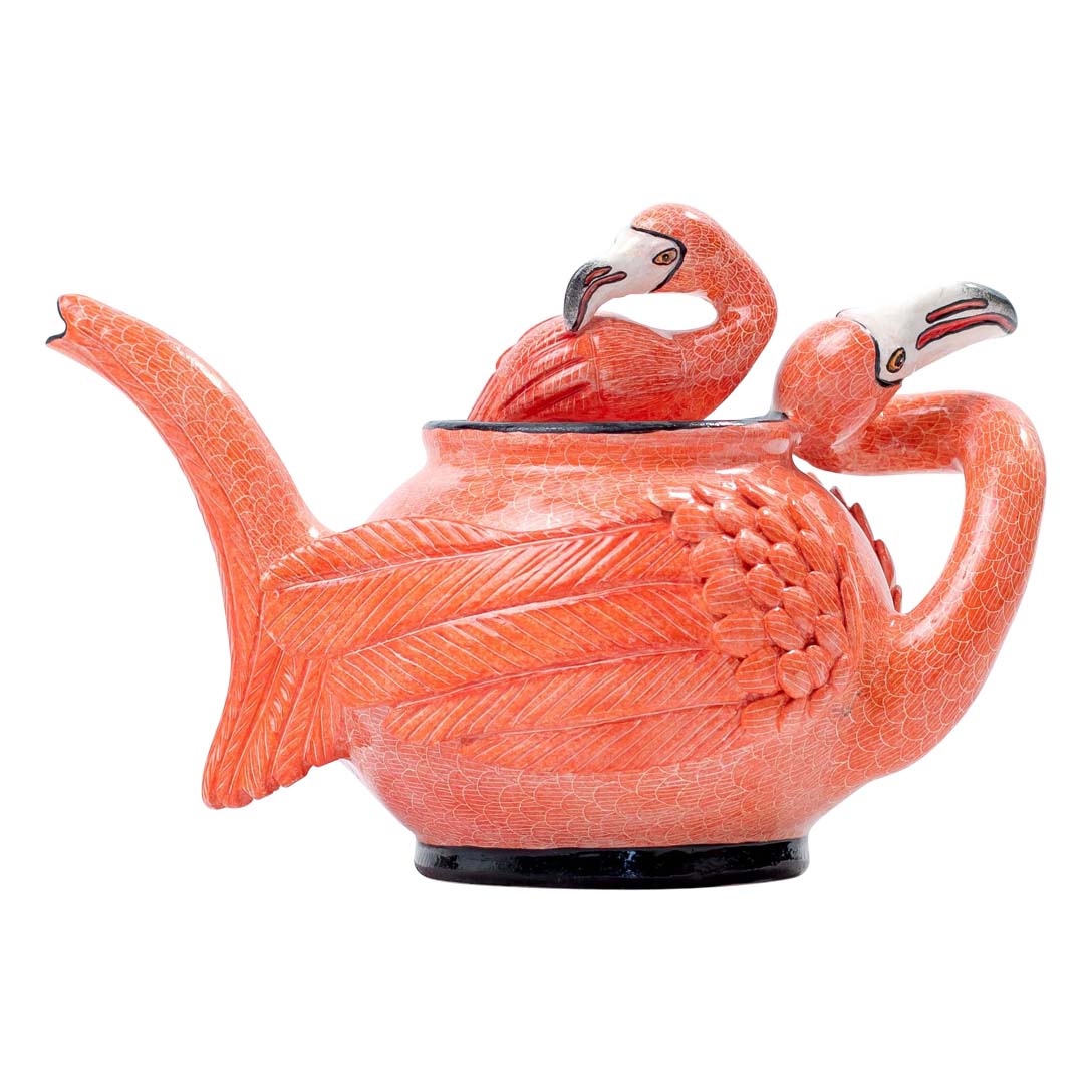 Flamingo teapot