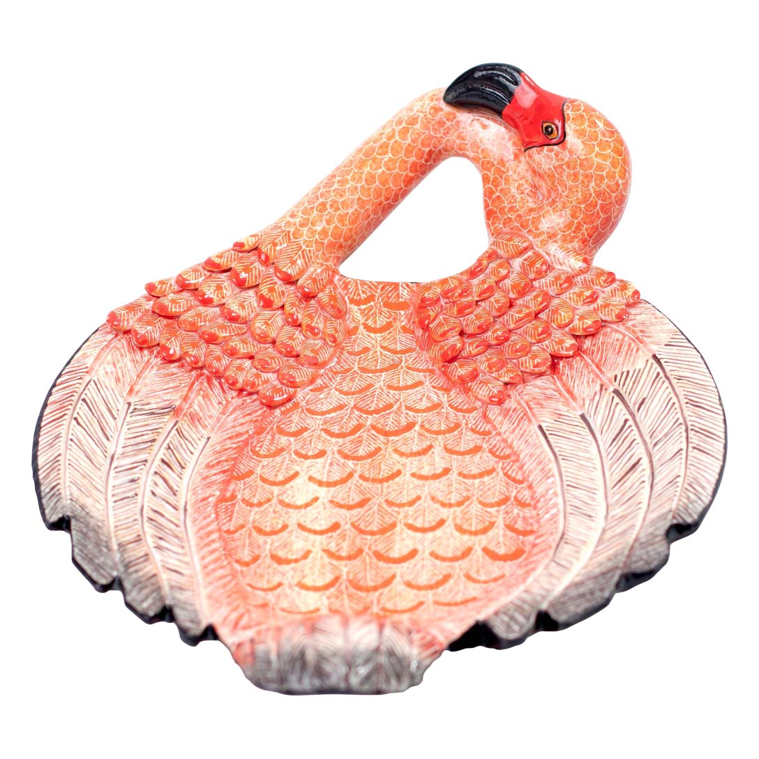 Flamingo coin dish