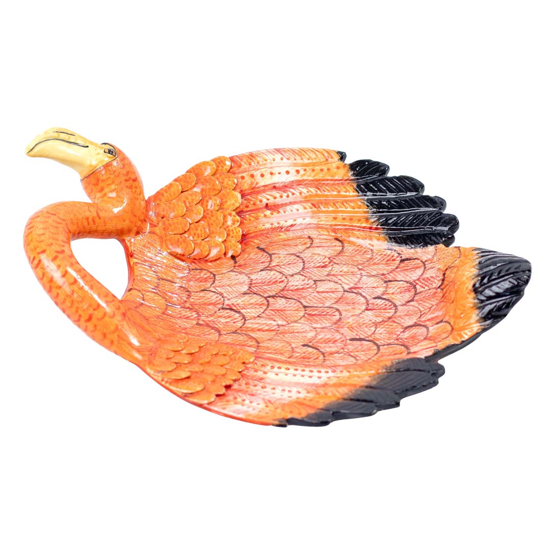 Flamingo coin dish