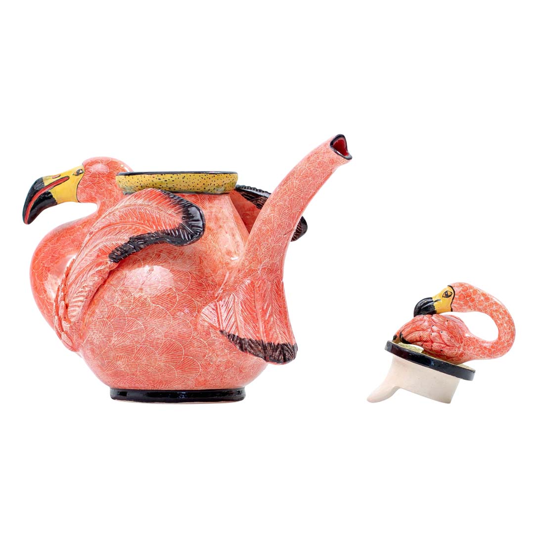 Flamingo teapot