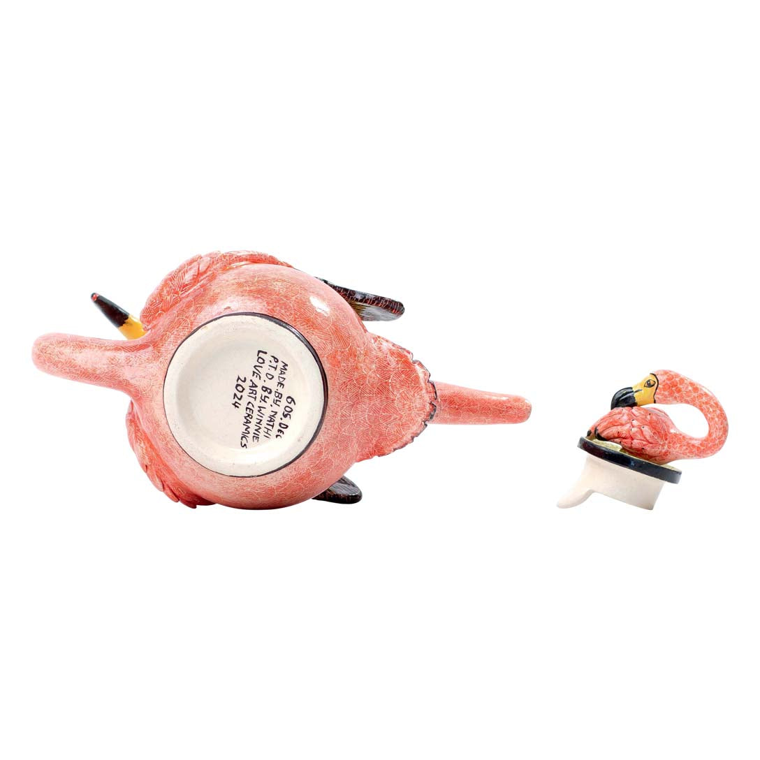 Flamingo teapot