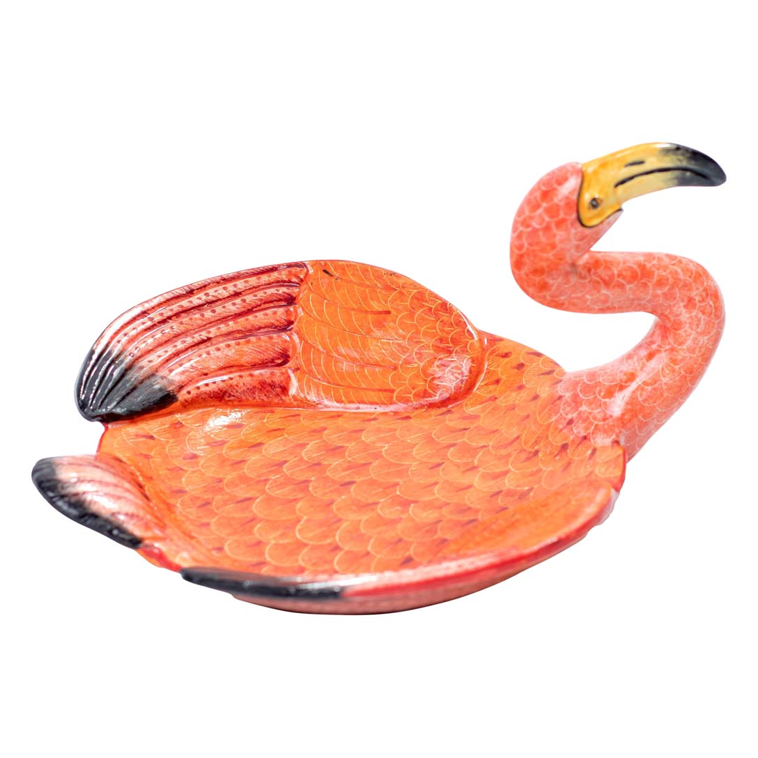 Flamingo coin dish