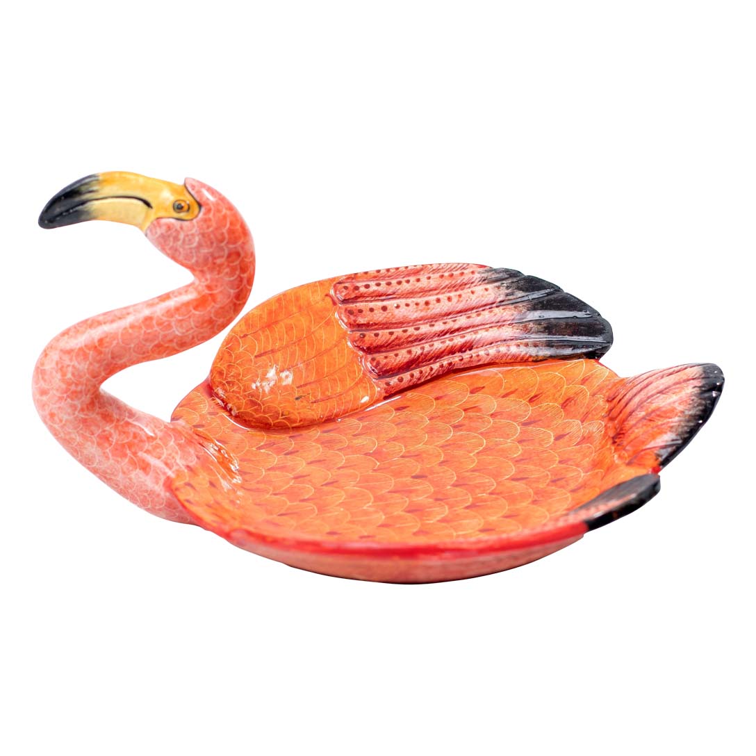 Flamingo coin dish