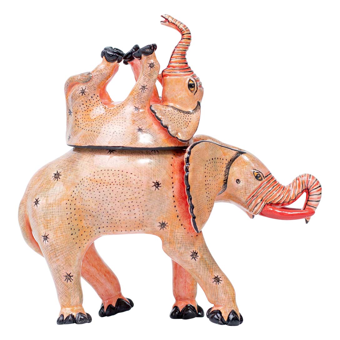 Elephant jewelry box