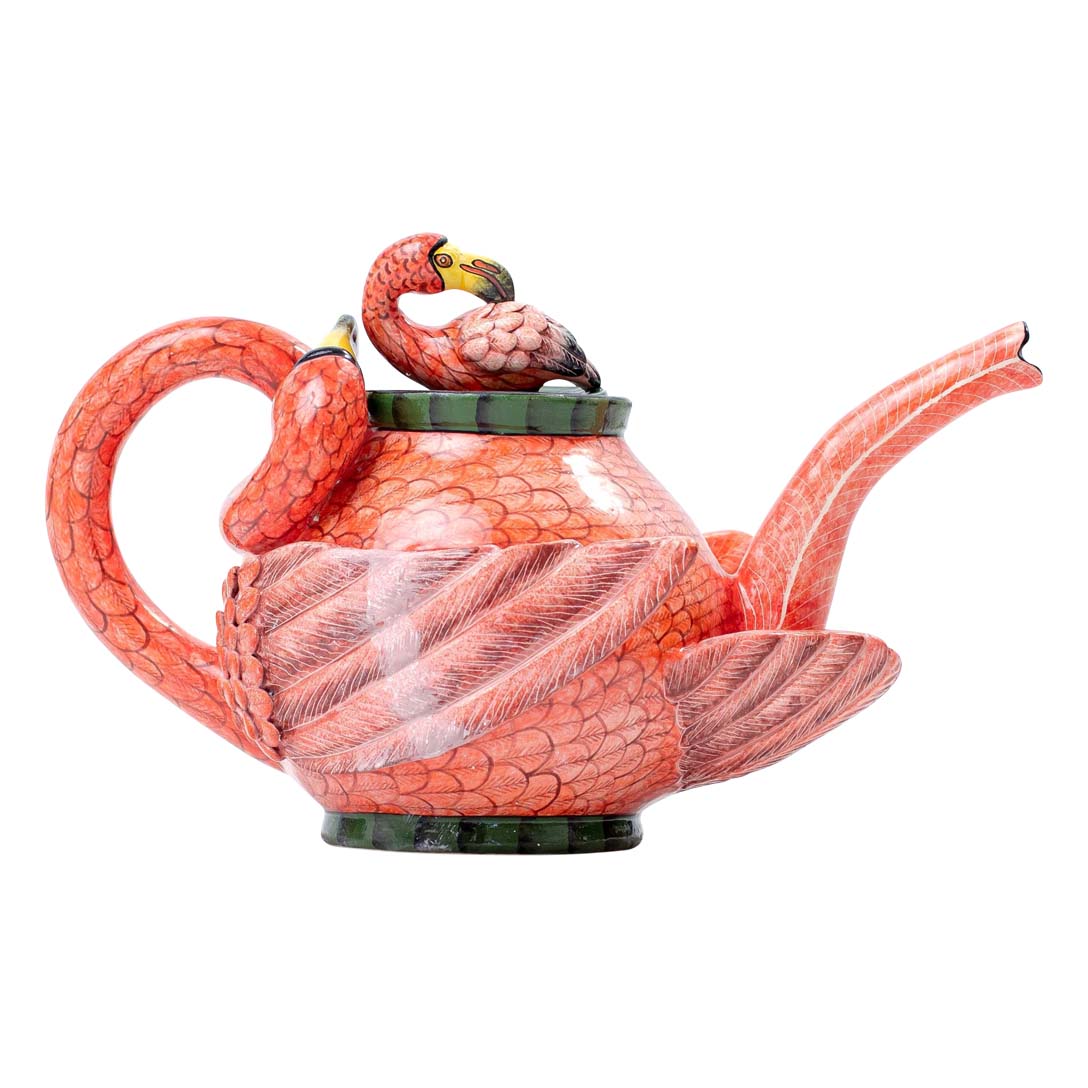 Flamingo teapot