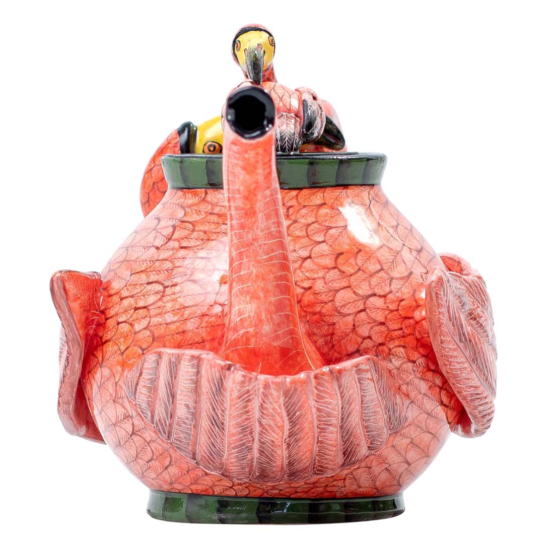 Flamingo teapot