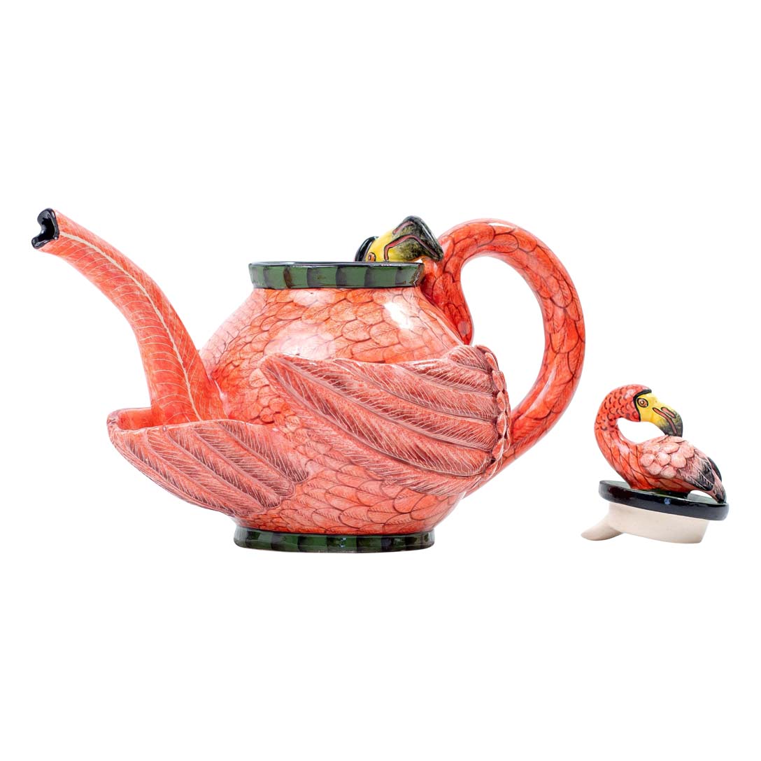 Flamingo teapot