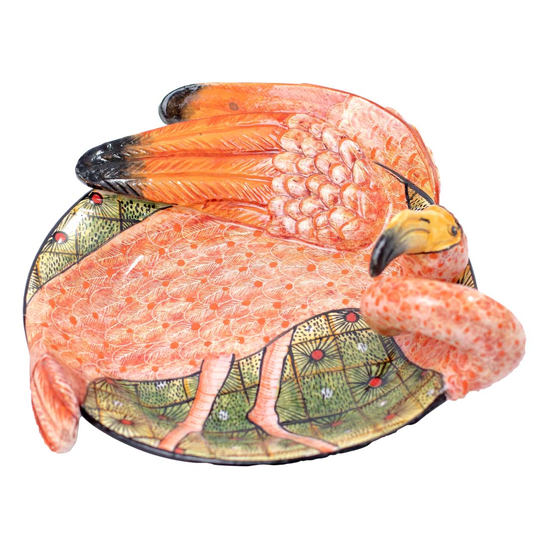 Flamingo coin dish