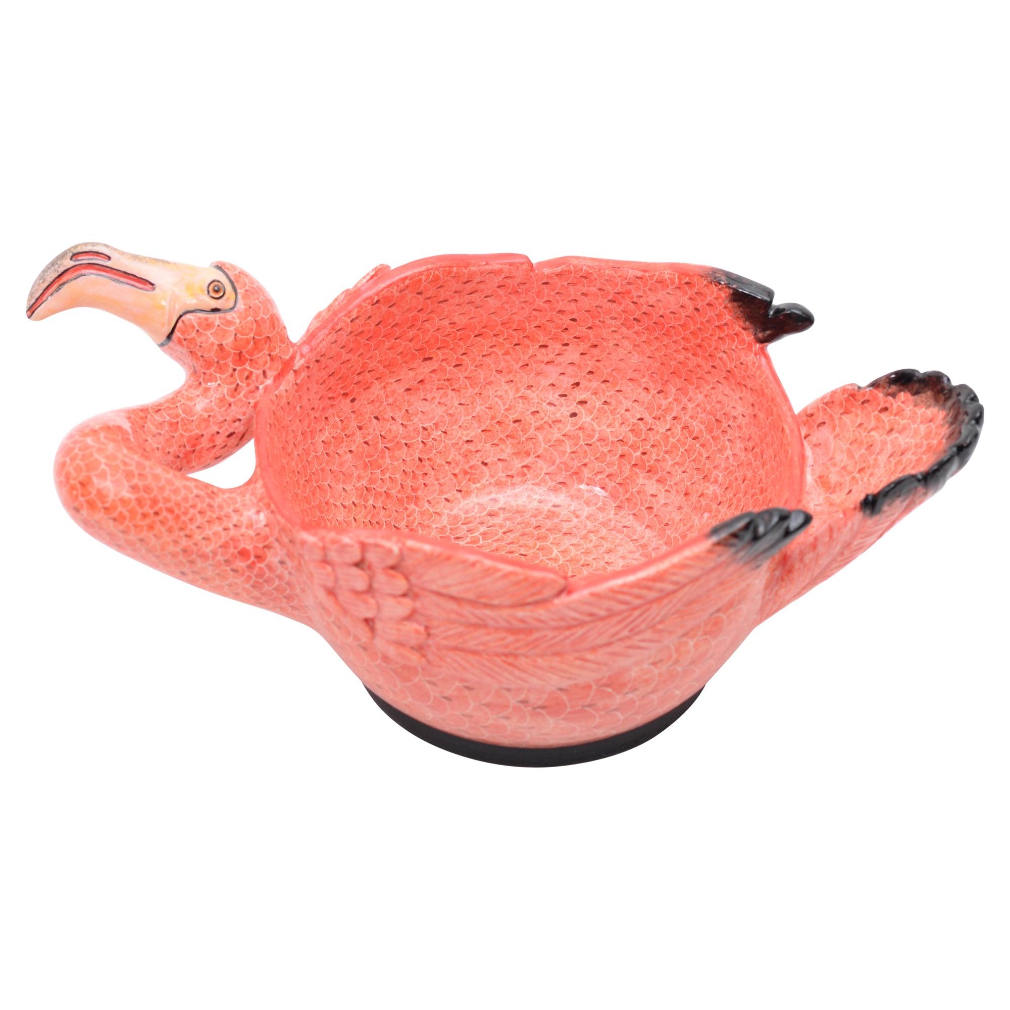 Flamingo peanut bowl