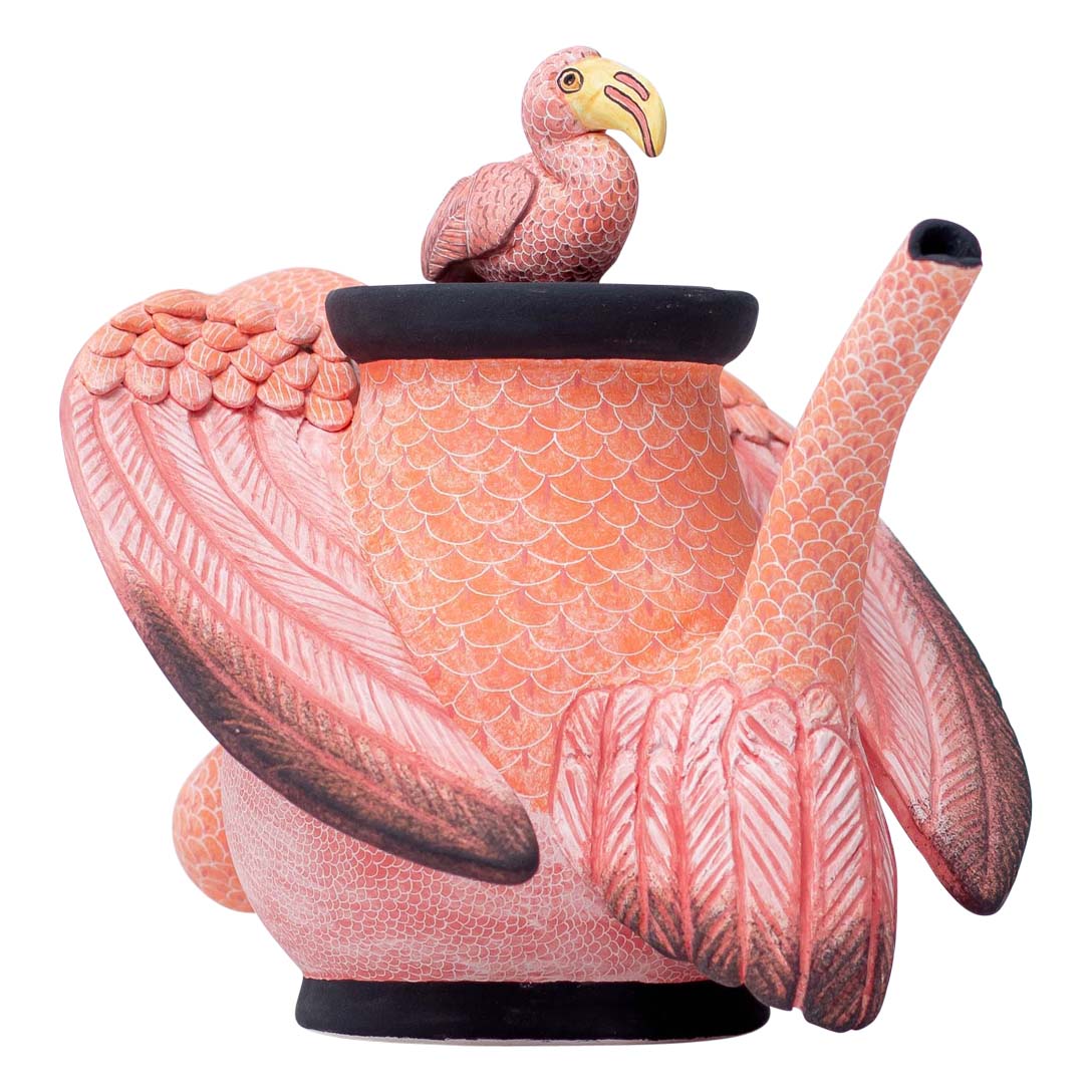 Flamingo teapot