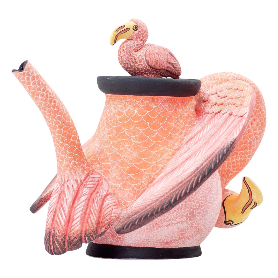 Flamingo teapot