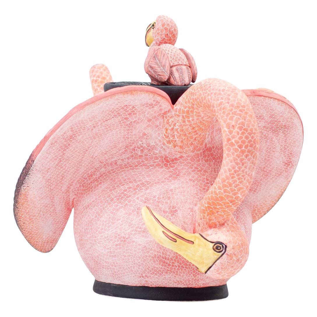 Flamingo teapot