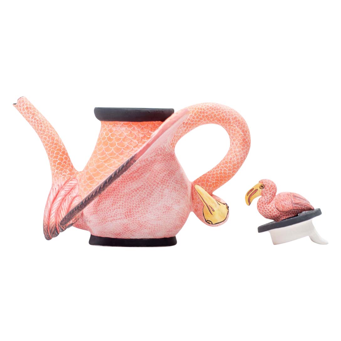 Flamingo teapot