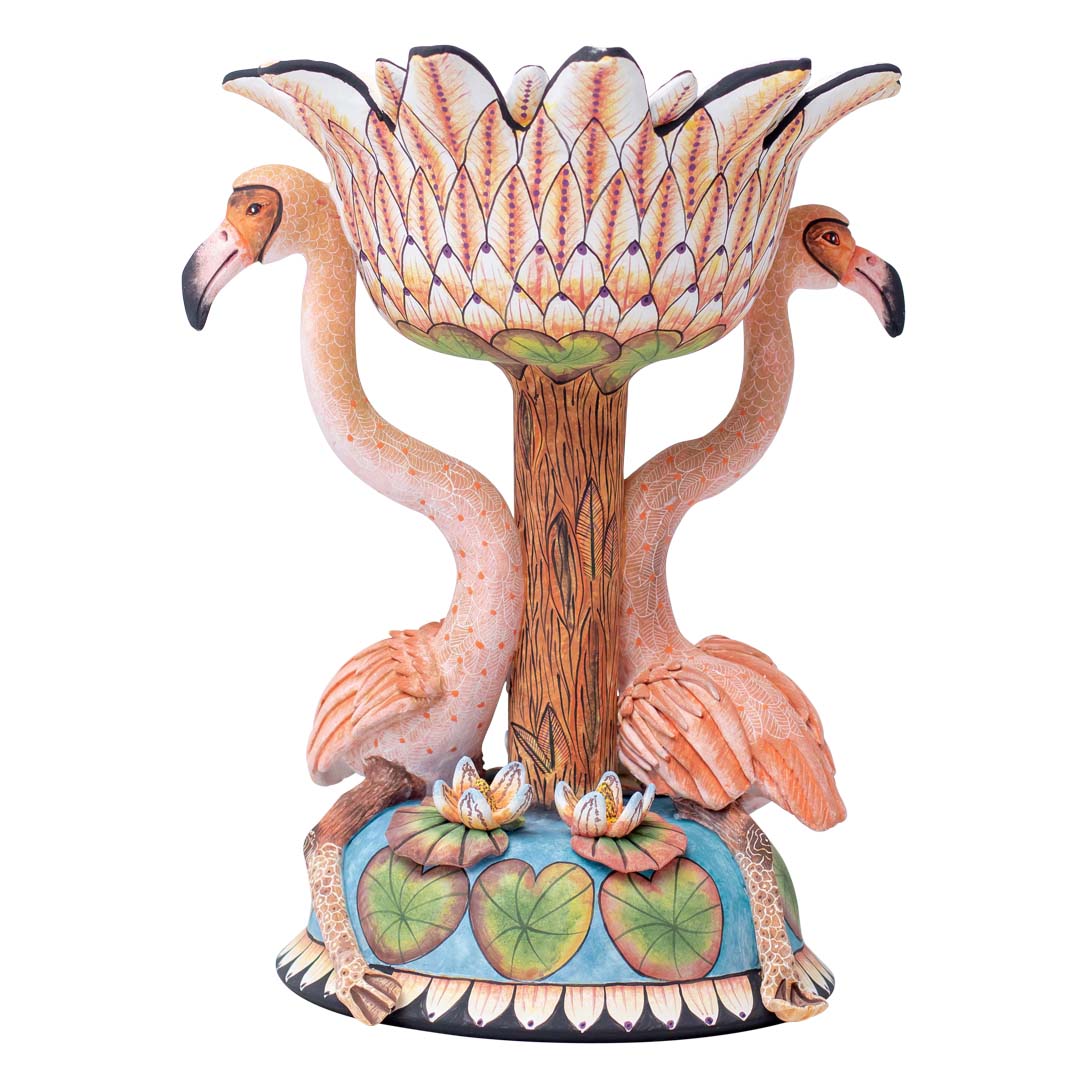 Flamingo sweet dish